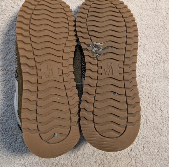 Madewell Kickoff Trainer Sneakers Leather Spot Mix Calf Hair Women's Size 9.5. - Picture 13 of 13